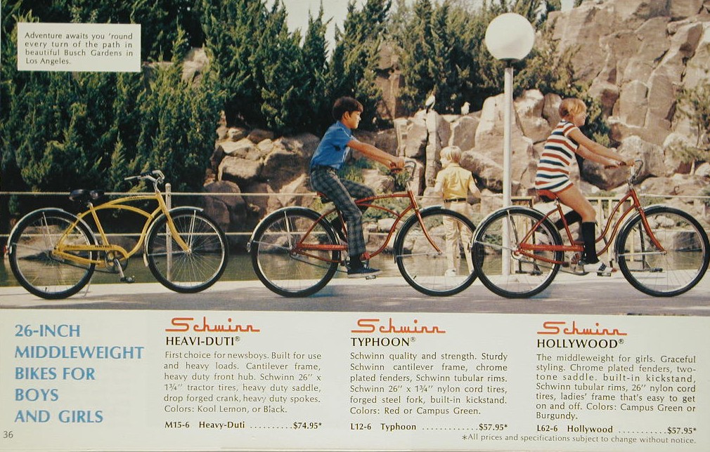 Schwinn catalogs, 1971 - 1980 (84 of 579)