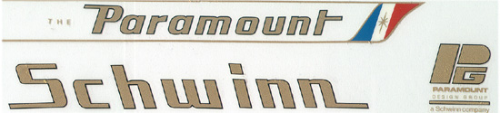 Paramount Elite Decals 1980-3